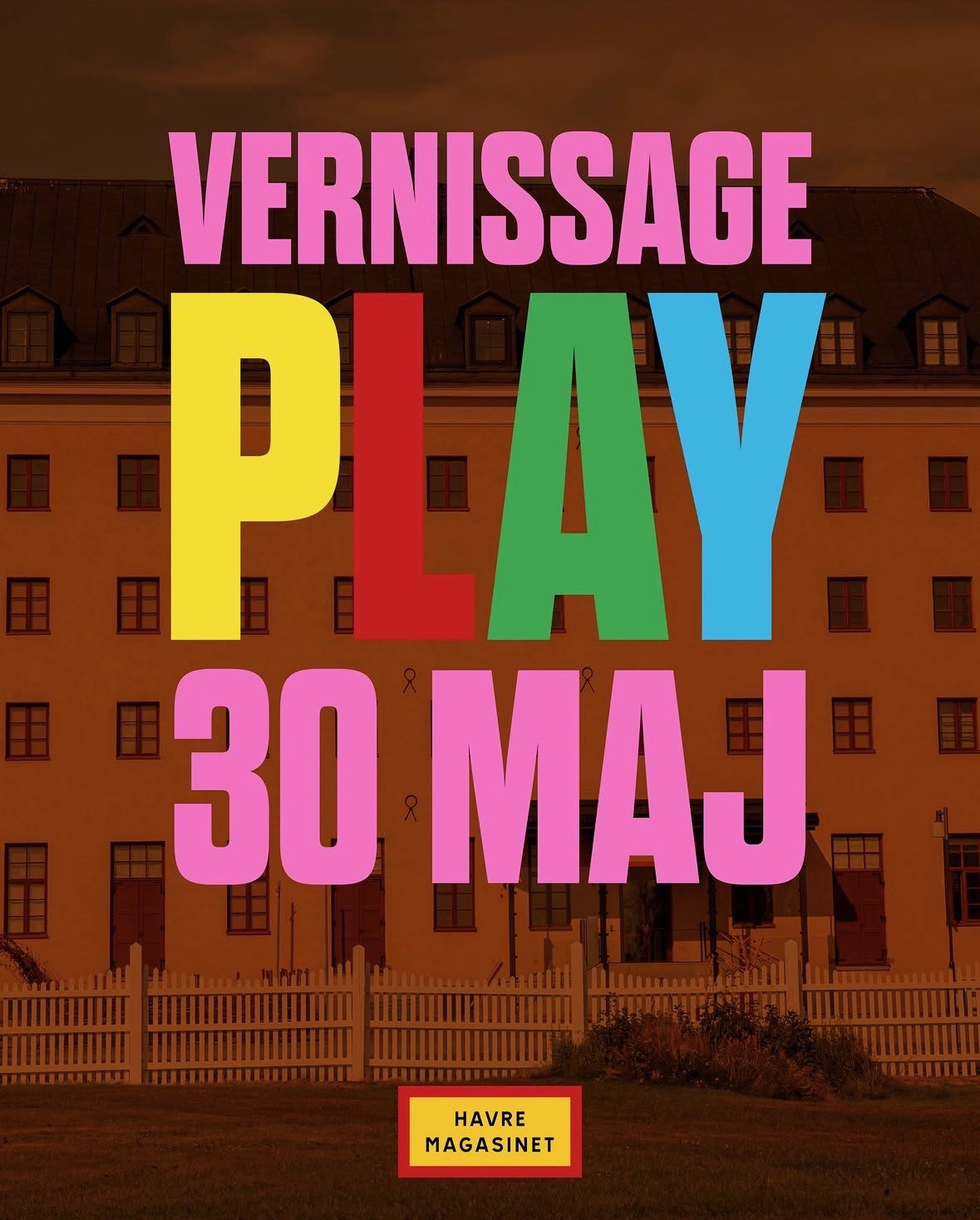 VERNISSAGE PLAY 30 MAJ